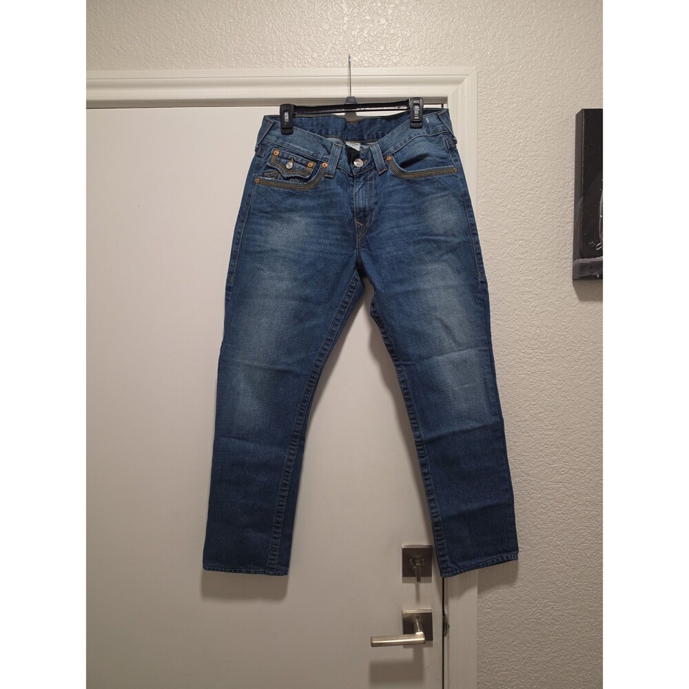 True Religion Super T Straight Jeans Size 33